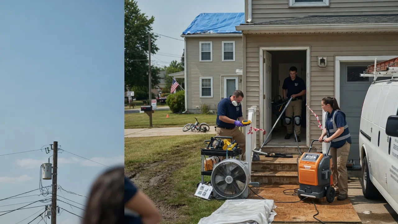 Water Damage Repair in Gibson Island, MD near me